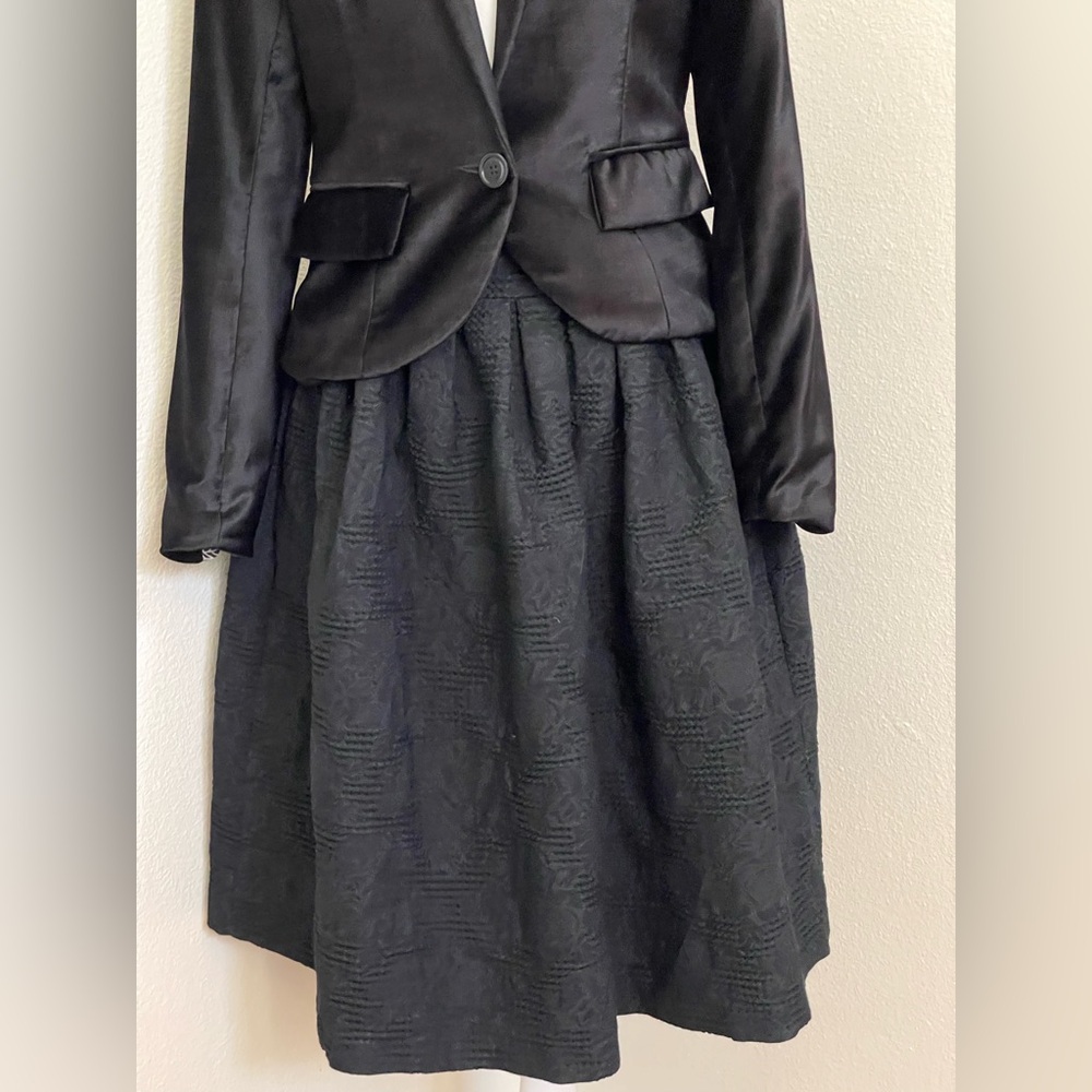 Women’s RINASCIMENTO Black Skirt Size 2 Made in Italy see VIDEO